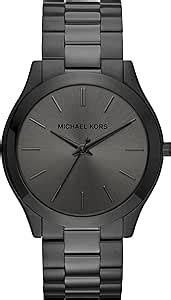 michael kors slim runway men's dress wrist watch